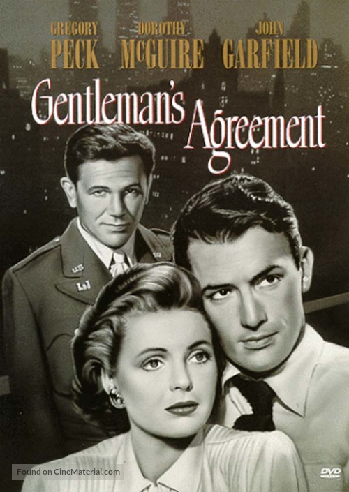 Gentleman&#039;s Agreement - DVD movie cover