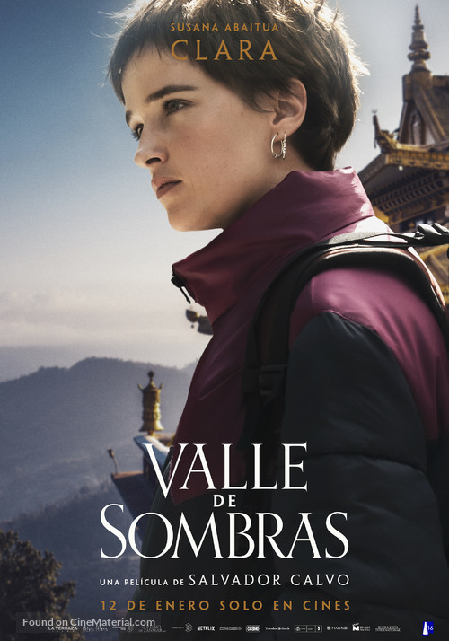 Valle de sombras - Spanish Movie Poster