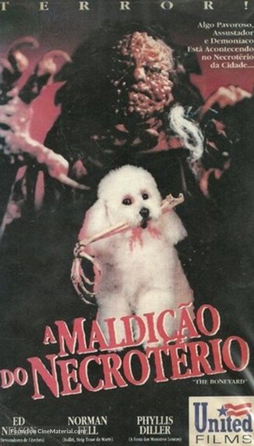 The Boneyard - Brazilian Movie Cover