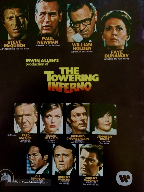 The Towering Inferno - Movie Cover