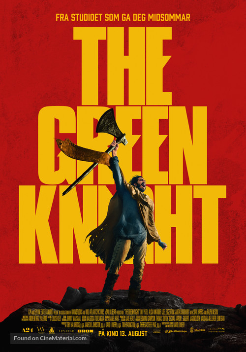 The Green Knight - Norwegian Movie Poster