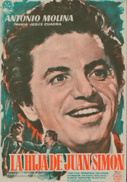 La hija de Juan Sim&oacute;n - Spanish Movie Poster