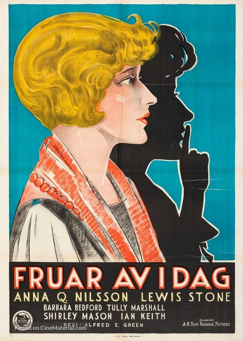 The Talker - Swedish Movie Poster