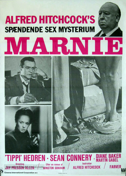 Marnie - Danish Movie Poster