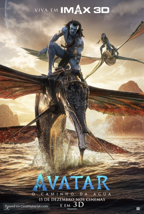 Avatar: The Way of Water - Brazilian Movie Poster