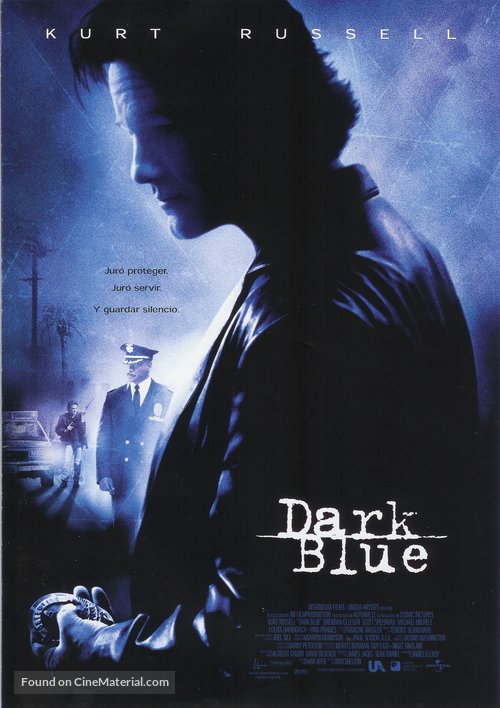 Dark Blue - Spanish Movie Poster