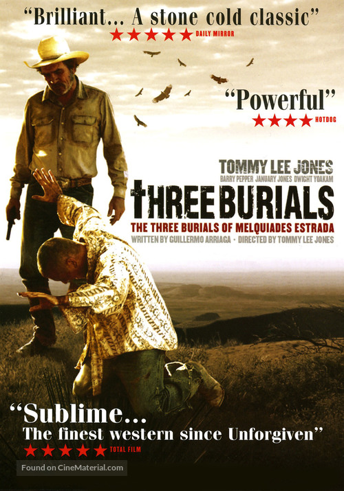 The Three Burials of Melquiades Estrada - Movie Cover