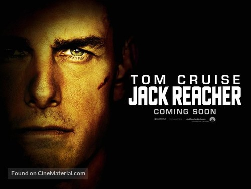 Jack Reacher - British Movie Poster