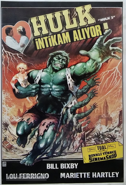 The Incredible Hulk: Married - Turkish Movie Poster