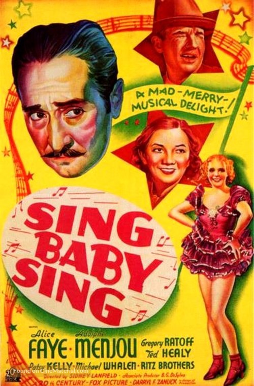 Sing, Baby, Sing - Movie Poster