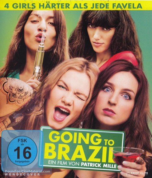 Going to Brazil - German Blu-Ray movie cover