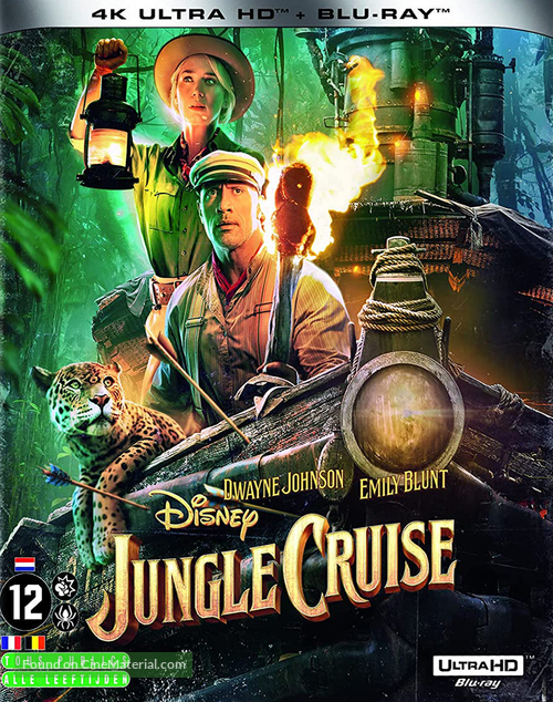 Jungle Cruise - Belgian Blu-Ray movie cover