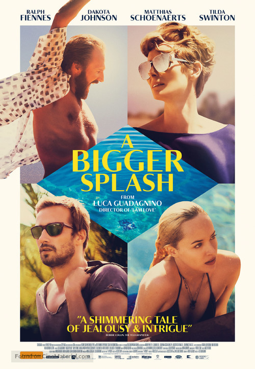 A Bigger Splash - Australian Movie Poster