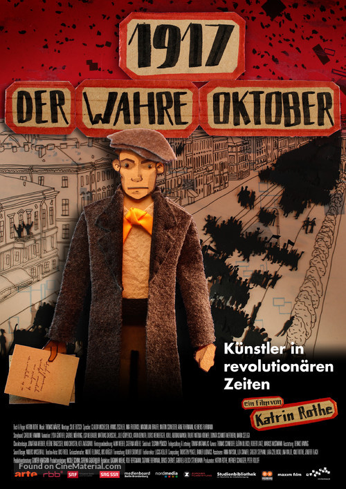1917 - Der wahre Oktober - German Movie Poster