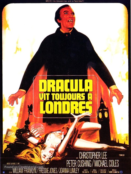 The Satanic Rites of Dracula - French Movie Poster