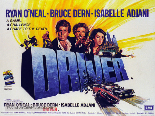 The Driver - British Movie Poster