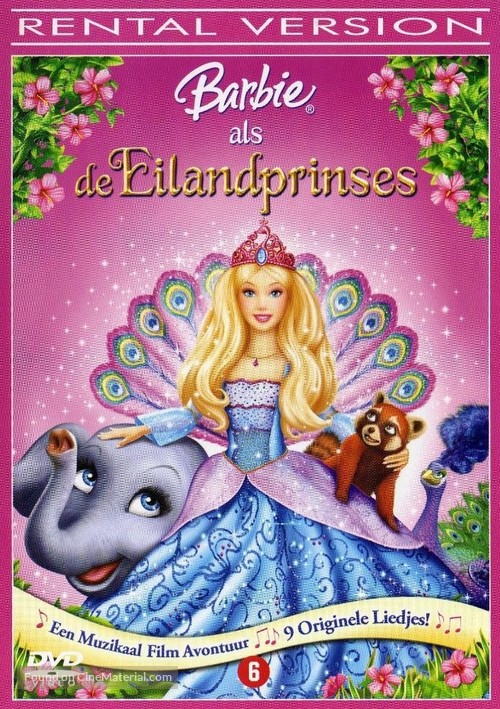 Barbie as the Island Princess - Belgian Movie Cover