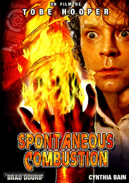 Spontaneous Combustion - French DVD movie cover