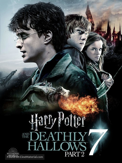 Harry Potter and the Deathly Hallows - Part 2 - Video on demand movie cover