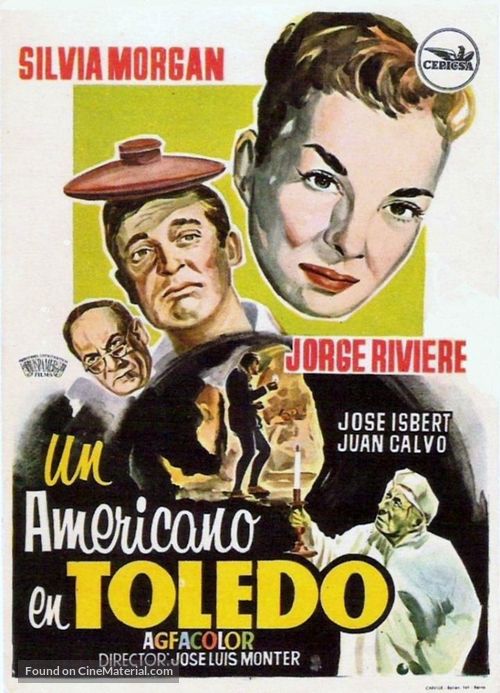 Un americano en Toledo - Spanish Movie Poster