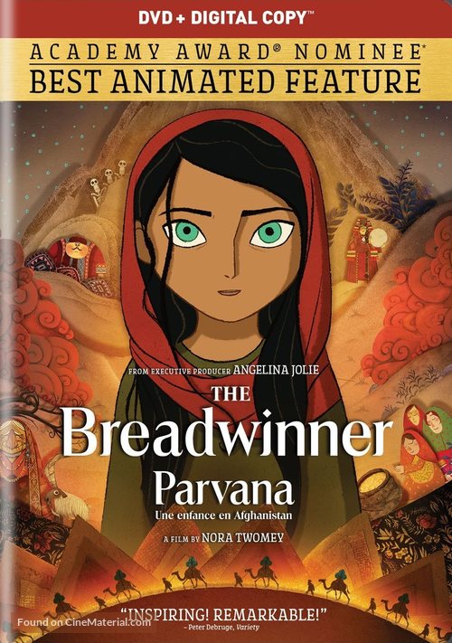 The Breadwinner - Canadian DVD movie cover