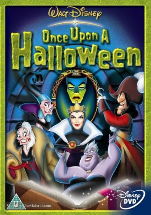 Once Upon a Halloween - British DVD movie cover