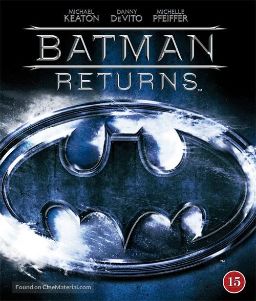 Batman Returns - Danish Blu-Ray movie cover