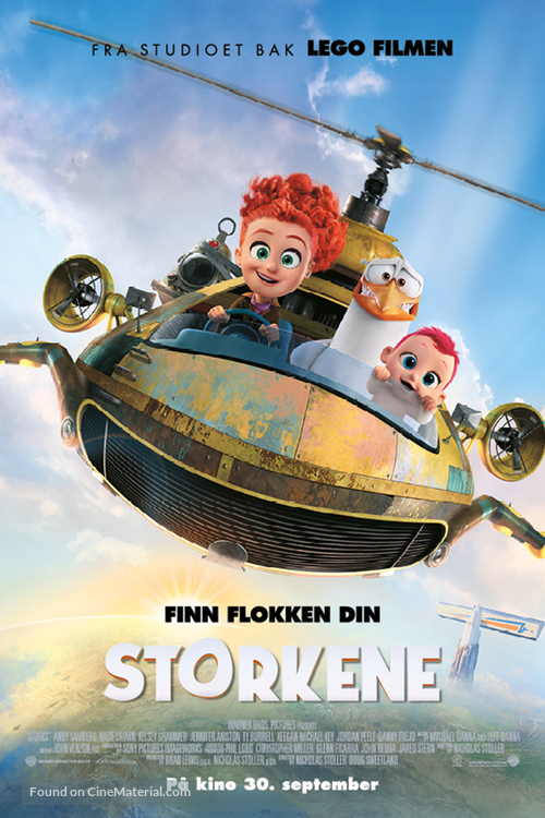 Storks - Norwegian Movie Poster