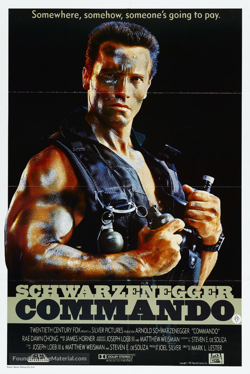 Commando - Australian Movie Poster