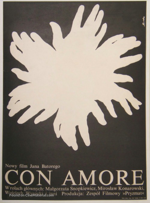 Con amore - Polish Movie Poster