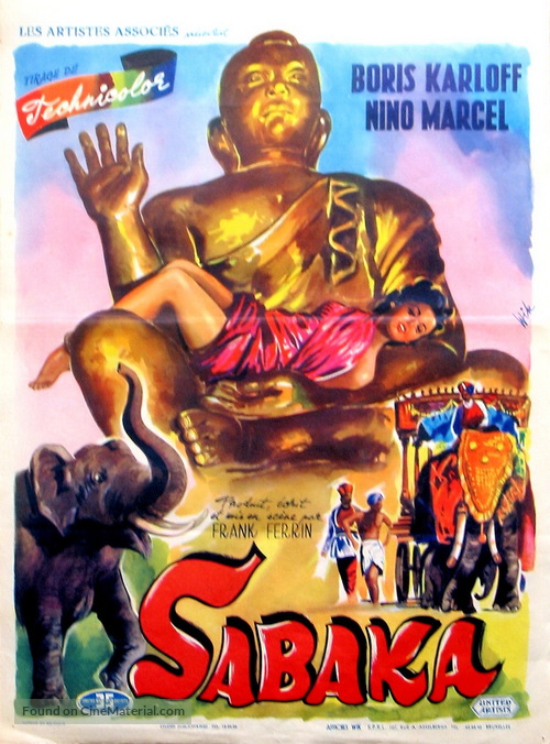 Sabaka - Belgian Movie Poster