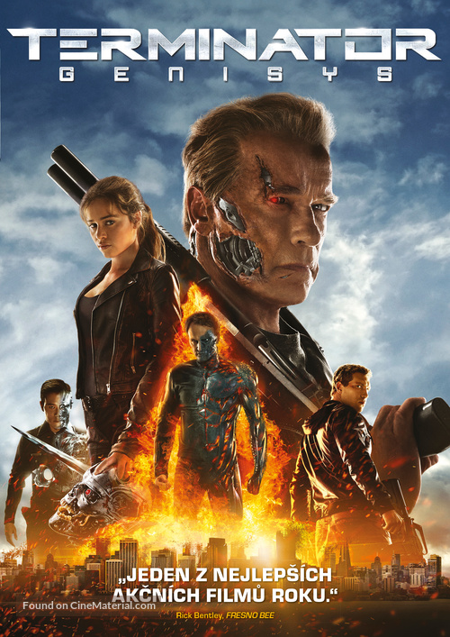 Terminator Genisys - Czech DVD movie cover