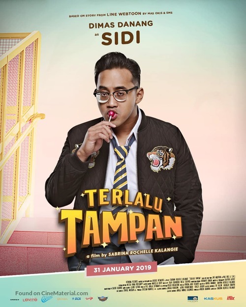 Terlalu Tampan - Indonesian Movie Poster