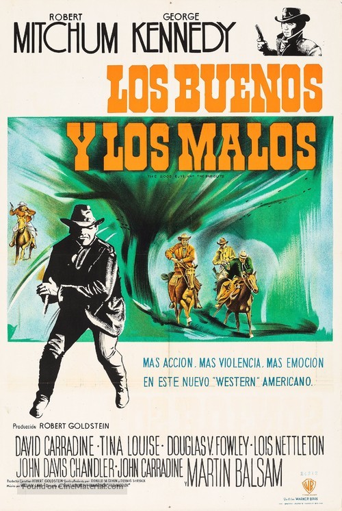 The Good Guys and the Bad Guys - Argentinian Movie Poster