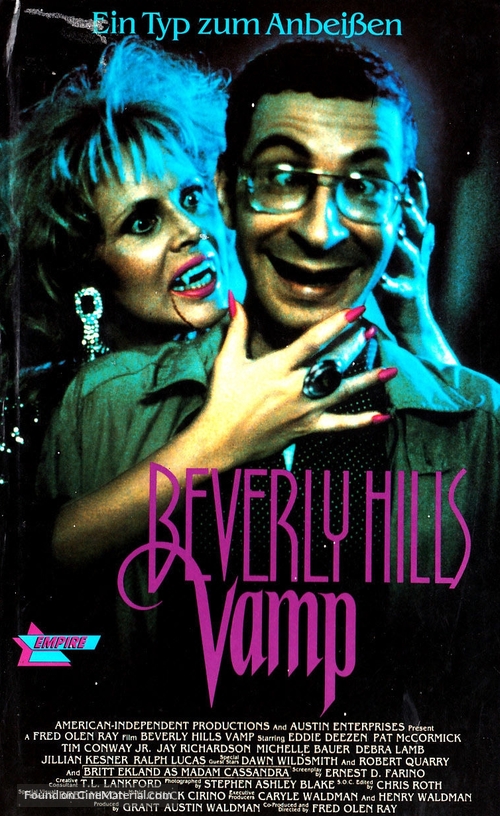 Beverly Hills Vamp - German Movie Cover