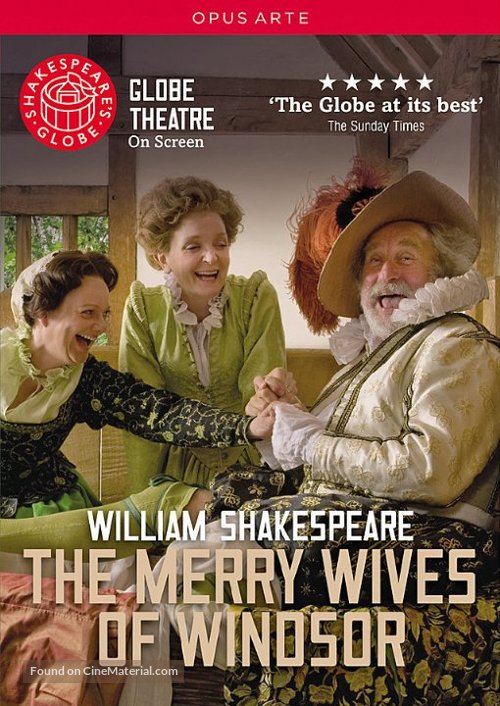 The Merry Wives of Windsor - DVD movie cover