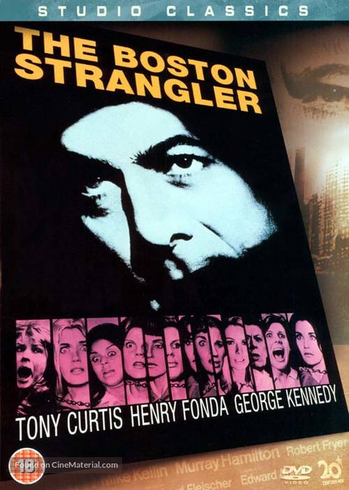 The Boston Strangler - British DVD movie cover