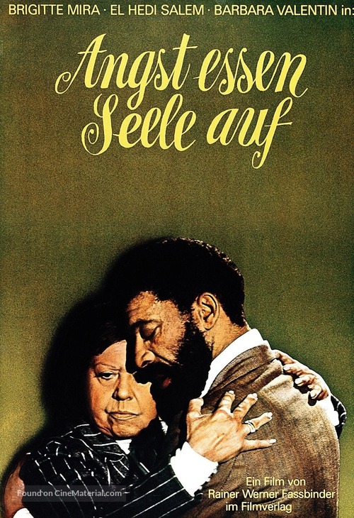 Angst isst Seele auf - German Movie Poster