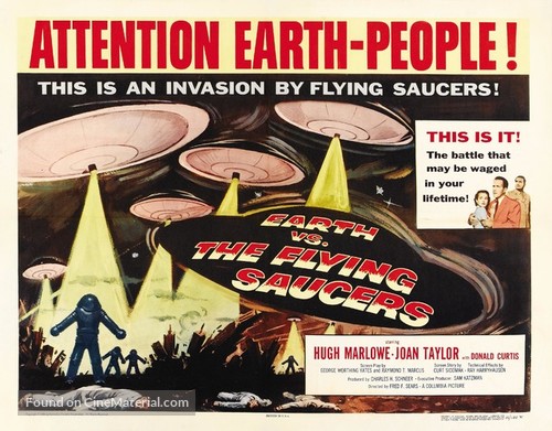 Earth vs. the Flying Saucers - Movie Poster