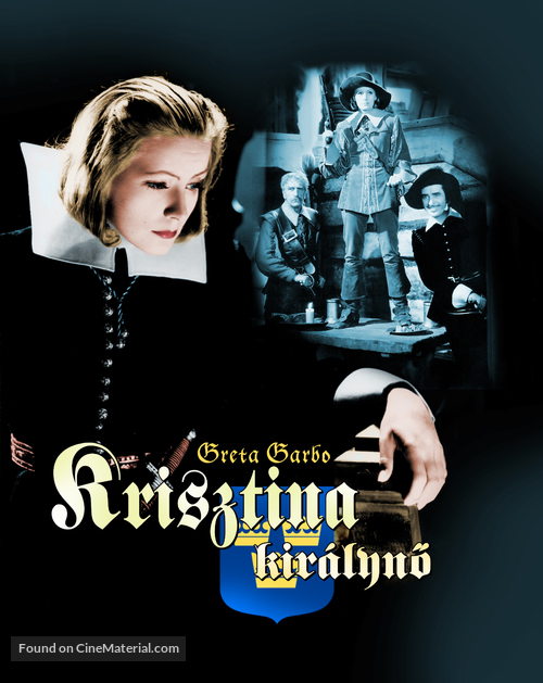 Queen Christina - Hungarian Blu-Ray movie cover