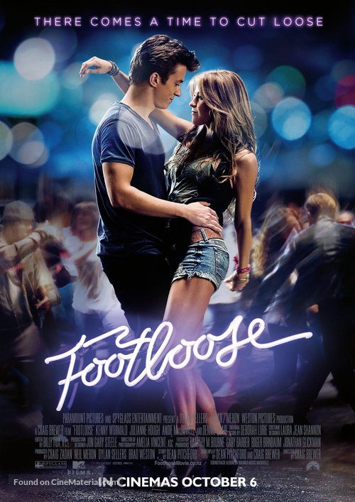 Footloose - New Zealand Movie Poster