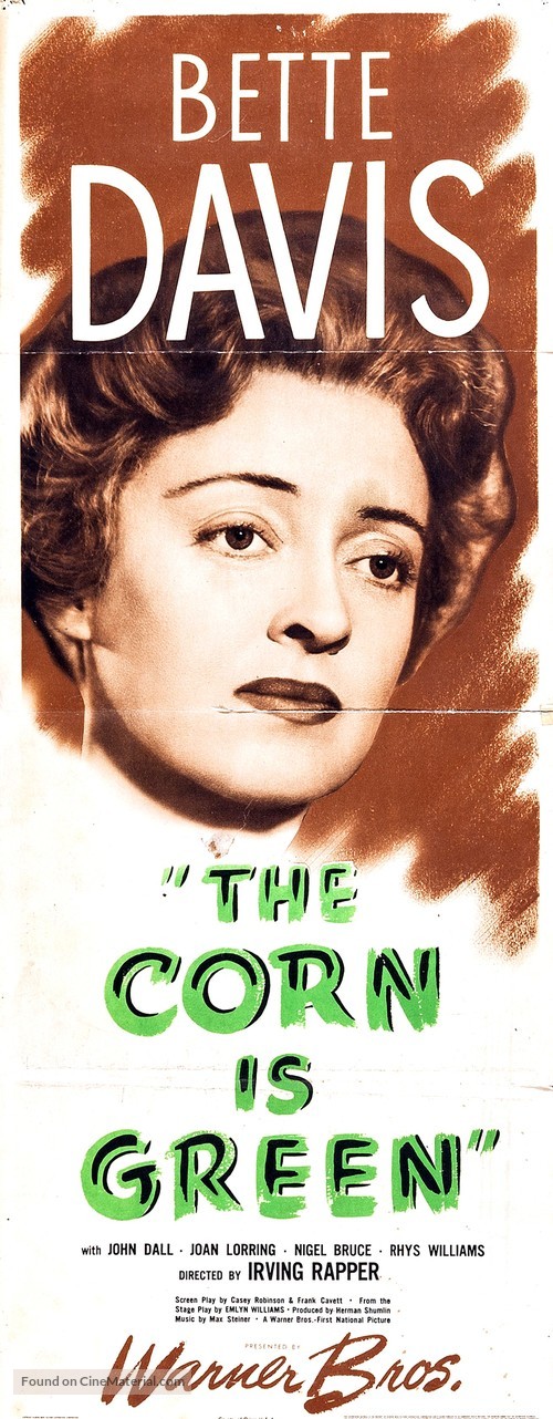 The Corn Is Green - Movie Poster