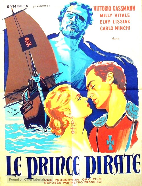 Il leone di Amalfi - French Movie Poster