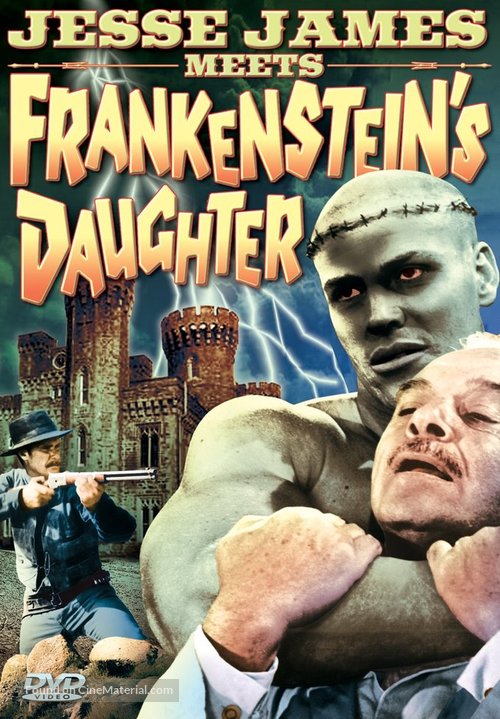 Jesse James Meets Frankenstein&#039;s Daughter - DVD movie cover