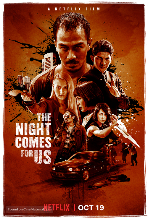 The Night Comes for Us - Movie Poster