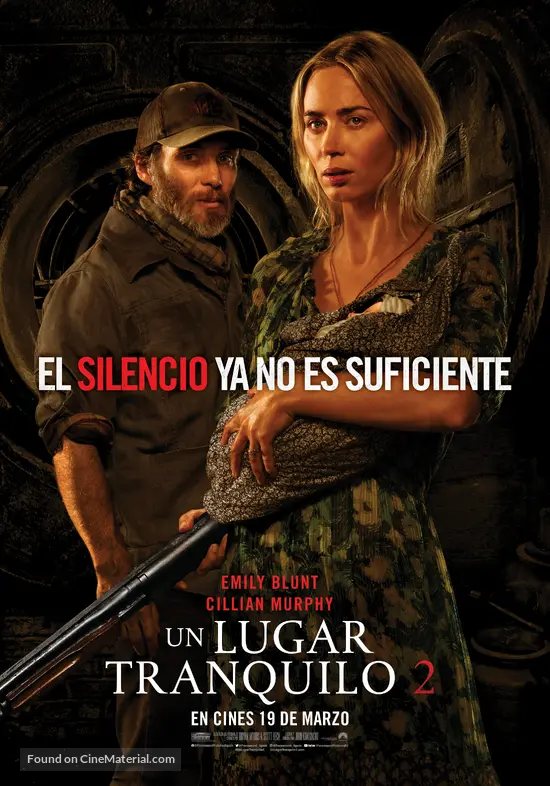 A Quiet Place Part Ii 2021 Spanish Movie Poster