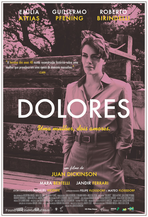 Dolores - Brazilian Movie Poster