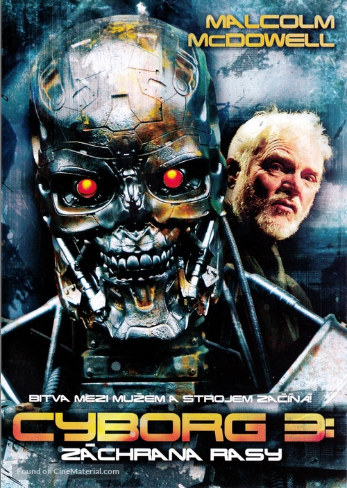 Cyborg 3: The Recycler - Czech Movie Cover