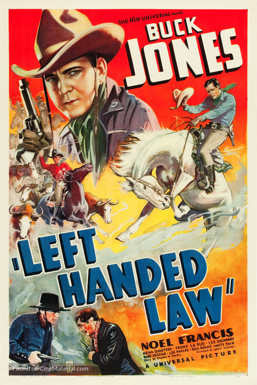 Left-Handed Law - Movie Poster