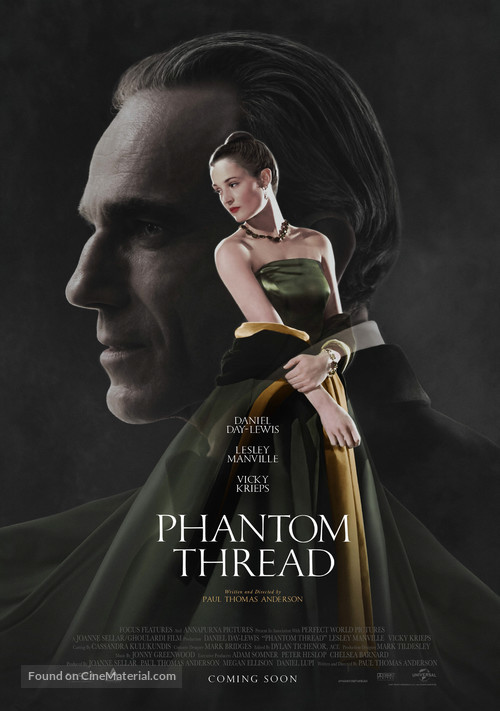 Phantom Thread - British Movie Poster